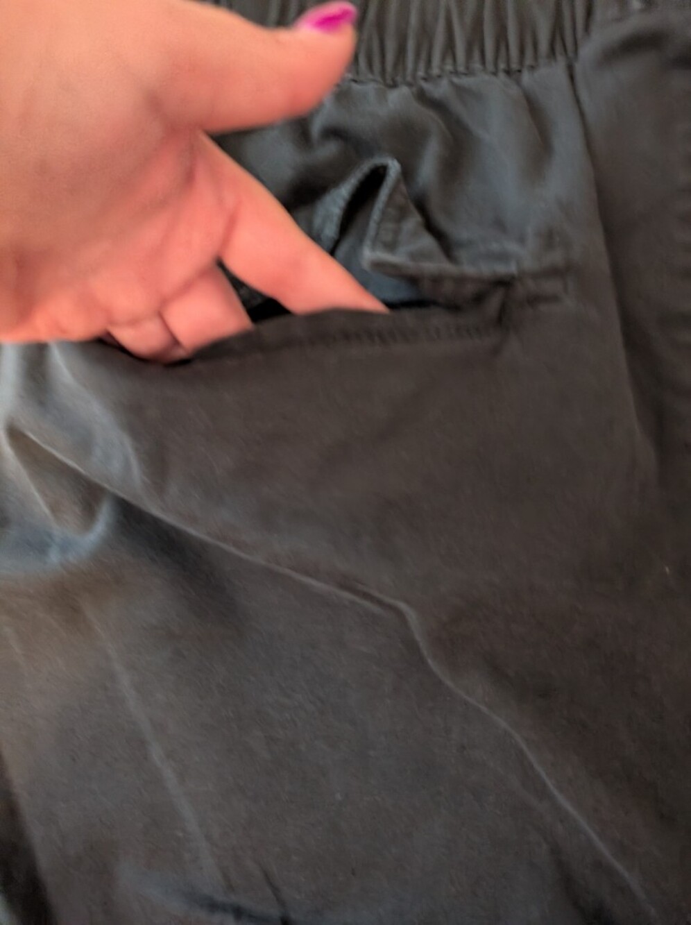 Lane Bryant Black Cropped Pants - Picture 7 of 8